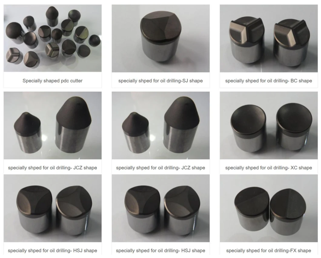 China Zhengzhou Factory Oil PDC Cutter 1913/1613 for Oil and Gas Drill Bits PDC Cutters for Geological Exploration